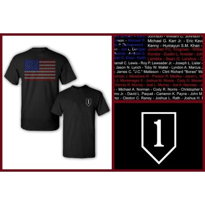 1st Infantry Division Tribute T-Shirt 