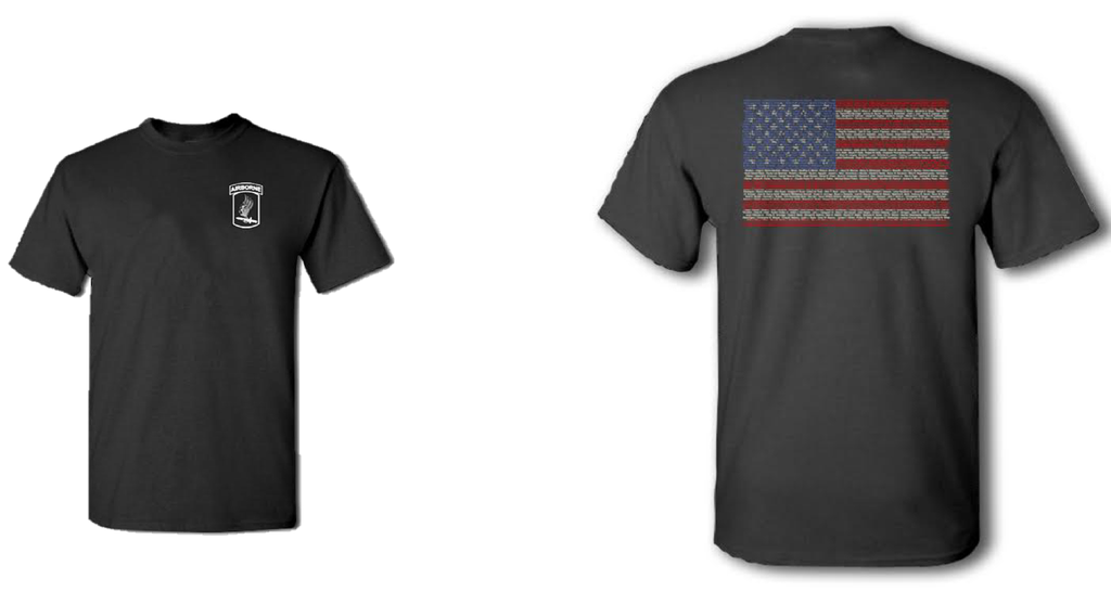173rd Airborne Brigade Tribute T-Shirt